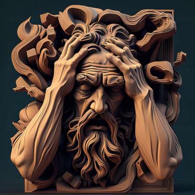 3D model Its hard to be a god game (STL)